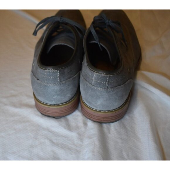 Men\'s Stacy Adams Wickley Wingtip Oxford Gray Suede Size 13 main image 7